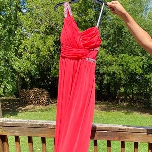 long length prom dress